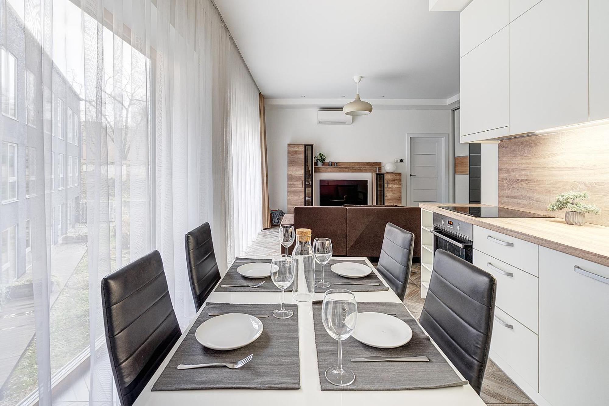 Cohost I New Basteja Life Apartments W-Garage Prkg & Self Check-In VNO Kamer foto