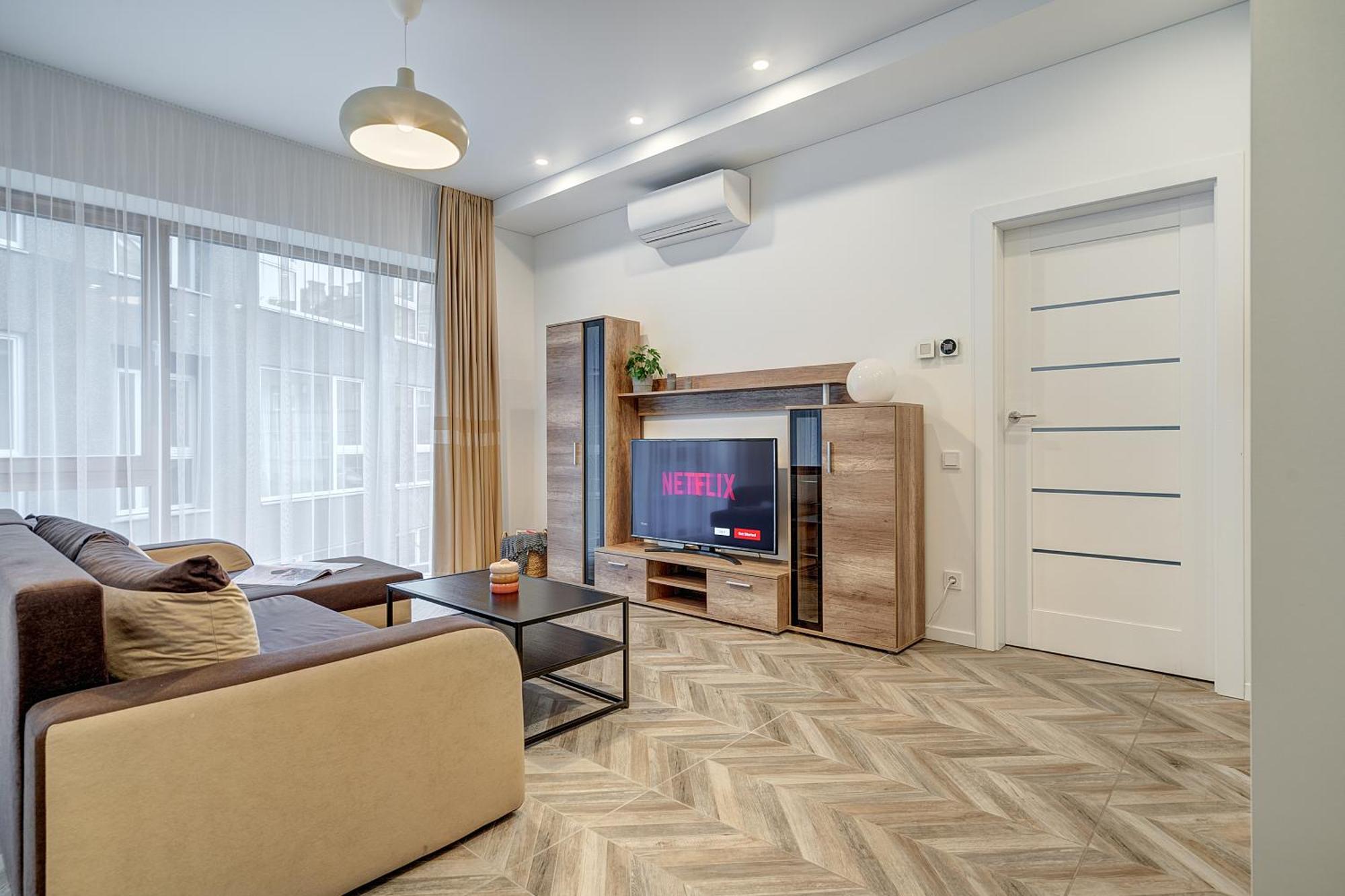Cohost I New Basteja Life Apartments W-Garage Prkg & Self Check-In VNO Kamer foto