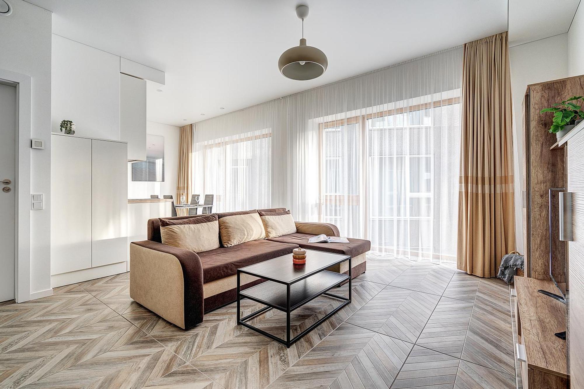 Cohost I New Basteja Life Apartments W-Garage Prkg & Self Check-In VNO Kamer foto